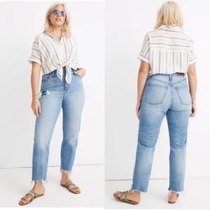 Madewell size 30 classic straight jeans